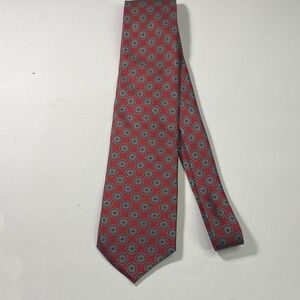 Gant Red and Gray Patterned Men's Tie